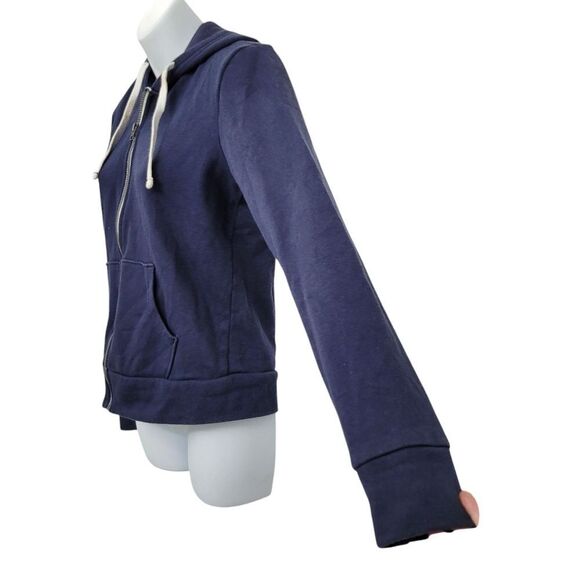 2/$20 George Navy Blue Zipper Up Hoodie Jacket Size: XS - Picture 2 of 13